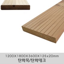 탄화테크 1200 1800 3600x125x20mm 탄화테크 탄화우드 고열처리 바닥재