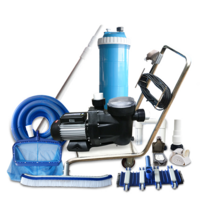 수영장 청소기 돌핀 풀빌라 야외스파 바닥 청소 기계, 단일 패키지 1 적용면적 60㎡