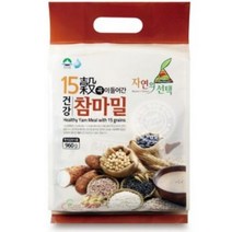엔초이스 15곡이 들어간 건강 참마밀 960g 어린이 노인 건강한 실속 죽가루, 5개