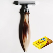 파커 본사 프리미엄 OX 클래식 면도기 (무료 면도날 증정) 11R 안전 습식 남성 양날 가성비 일회용 면도칼 바버샵