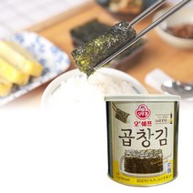 오뚜기 오쉐프 곱창김 27g 조미김, 오뚜기 곱창김 27g, 1개