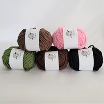 코얀 원더얀 80g (10+1)소품실 러그뜨기 가방뜨기 방석뜨기 목도리, 03 라이트브라운