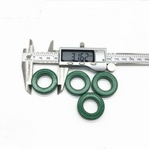 2pcs 25mm 31mm 녹색 철 Toroid 페라이트 코어 코일 링 인덕터 전원 변압기에 널리 사용 용접 변압기, [02] 31x19x13