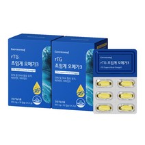 rTG 초임계 오메가 3, 30캡슐, 2박스