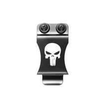 방수힙색 Kydex 내부 베레타 APX 전체 크기 9mm 40 잡지 매거진 충전기 포트 금속 클립 플랩 클로 두개골, Metal clip SKULL