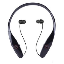 블루투스 HBS-900 헤드폰 이어폰 LG HBS900 스포츠 Hifi 스테레오 베이스 무선 헤드셋 방수, [05] Black