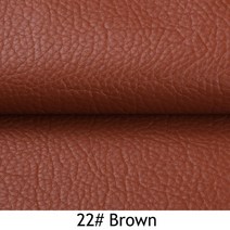 인조가죽원단 레자원단 친환경 50cm 138cm pu 여주 패브릭 침대 소프트 팩 벽 장식 소파, 22 브라운
