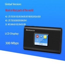 신형 휴대용 동글 와이파이 4G LTE 유심 라우터 카파이 차량용 카드 무제한 무선, 글로벌 버전, 글로벌 버전