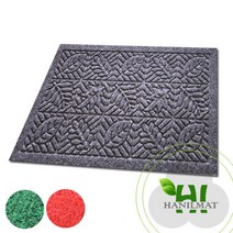 다용도 현관 출입구 발판 리틀매트, 적색40cm*60cm, 1개