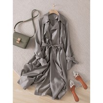 한 벌 칼라 긴 얇은 윈드 브레이커 여성 여름을 가진 태양열 집열기 한국 작풍