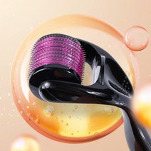 로즈 더마 롤러 괄사 mts 얼굴 마사지 페이스 두피 처진 볼살 경락 기구 마이크로, 0.3mm