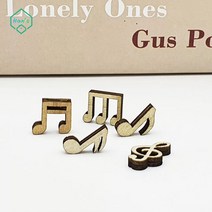 음악학원 피아노 플롯 레슨 인테리어용품 나무음표