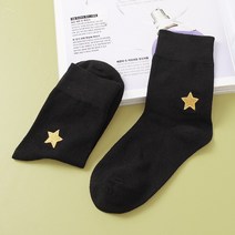 비투비월드 별자수 여성용 중목 양말 긴목 캐주얼양말