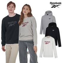 REEBOK [이월] [REEBOK] 리복 여성 로고프린트 후드티/맨투맨 2종 택1