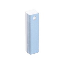 15ml 화면 클리너 마이크로 화이버 천 2IN1 휴대 전화 화면 먼지 제거 스프레이 컴퓨터 화면 클리너, 밝은 파란색, 1개