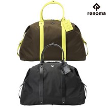 레노마골프 여성 남성 골프 보스턴백 가방 L3801, 블랙-one_size