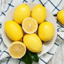 산정마을 정품 레몬 중과, 1박스, 레몬 20개(개당120g내외)
