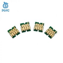 리필 잉크 카트리지 1 시간 칩 Epson WorkForce WF-2861 WF2861 WF 2861 프린터 4 피스/대, T03C chip