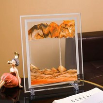 케네틱 아트 샌드멍 무한동력 스윙잉스틱 멍때리기 기발한아이디어상품 모빌 스탠딩 바다유리 아트스틱 발명품, C