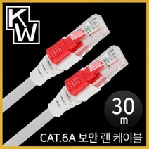 ForU56 보안 랜 케이블 30m 인터넷 PC부품, 상세페이지 참조