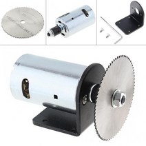 볼 베어링 장착 브래킷과 절단연마용 60mm 톱날이 있는 24v 555 모터 테이블 톱 키트, 협력사