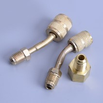 진공 펌프 미니 시스템 HVAC R410a R134a 에 3개 자동차 냉매 탱크 어댑터 커넥터