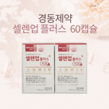 경동제약 셀렌업 플러스 약국 정식 유통 제품 정품