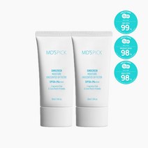 엠디스픽 무향자차 수분 선크림 50ml 2개