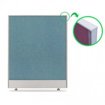 가구샘 PVC 파티션 H1800 원톤 밝은프레임 OG1052, H1800xW1200/PW506