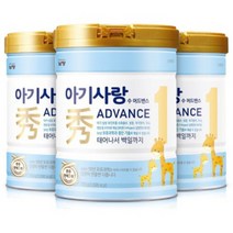 남양 아기사랑 수 더 퍼스트 어드벤스 1단계 750g x 3캔