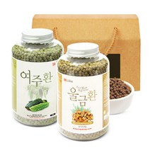 [갑당약초] (세트특가) 울금환+여주환 선물세트(400g+400g) 국내산 울금 강황 여주차, 단품, 단품