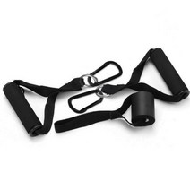 턱걸이밴드 근력운동 고무튜브 피트니스 훈련 저항 밴드 208cm 천연 라텍스 고무 체육관 필라테스 탄성 풀업 파워 확장기 매달린 요가 루프, Black