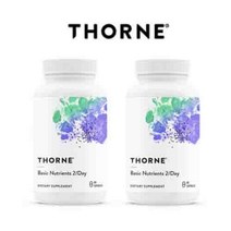 ThorneResearch basic nutrients 2-day 비타민 60캡슐, 60개입, 2개