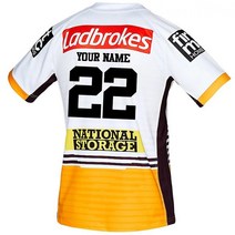 풋볼 럭비공 헤드커버 미식축구공 킥런볼 럭비보호대 2022 BRISBANE BRONCOS 원주민 럭비 저지 사이즈 S-5XL 사용자 정의 이름 번호 인쇄 품질의, [08] 5XL, [09] Print name number