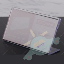 GVP 쇼케이스 단면 명찰제작 아크릴네임택 가격표