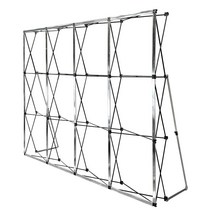 홍보부스 백드롭 벽 광고 포토존 전시부스 미니트러스, 철근 4x4격자(306x306cm)