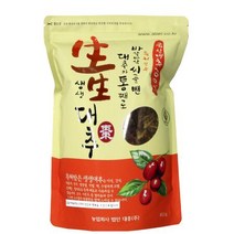 [무료배송]생생대추 450g 대용량 대추과자 대추채 건대추칩, 상세페이지 참조