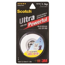 건강-드림_3M 스카치 폼 양면 테이프 다용도평면 12mm x 1.5m 산업용 문구용 공업용 사무실 사무용 학교 다용도_rjsrkdemf, 건-드-선택사항없습니다, 조은상품!!!!!