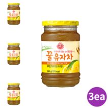 국내산 꿀유자차 500g 3개 국산 유자음료 유자차 scitron tea ade 유자에이드 유자청 겨울 한겨울 사무실음료 사무실차 액상차 간편 유자즙 유자원액 유자주스 유자원액