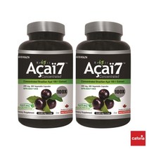 (2병) 브라질 아사이 100배 농축 200mg 200캡슐 캐나다 영양제 직구 by 카포리아