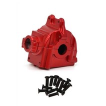 기어박스 모터 기어박스 베벨 기어박스Wltoys 144001 메탈 기어 박스 쉘 차동 하우징 124016 업그레이드 부, 01 Red 1pcs