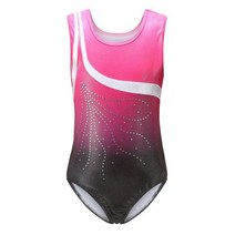 체조 용품 체조화 체조봉 리본 여자 발레 레오타드 민소매 체조 원피스 라인 스톤 반짝이 전문, 03 P_02 10