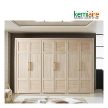[케미에르] 편백나무원목 10자 장롱세트 KMD-201, 상세 설명 참조