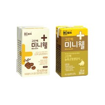 메디푸드 미니웰 커피맛 바나나맛 고단백 노인식사대용 환자영양식 환자식 (1+1 48팩)
