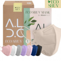 새부리형 KF94 마스크 kf94 마스크 친환경 한지 성인마스크 25매, 에코슈브XL성인용 베이비핑크