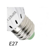 UV 살균기 빛 LED 자외선 램프 E27 소독 GU10 UVC 오존 전구 죽이기 진드기 세균 E14 살균 220V 222066, E27 Base_80 LED Beads