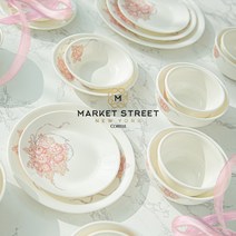 코렐 MSNY 피오니부케 2인 4인 6인 10인 혼밥 신혼 그릇 세트, 08찬기(대)