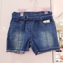 로엠걸즈 벨트 세트 + 3부 데님 청반바지 RGTJ2145C/이천NC