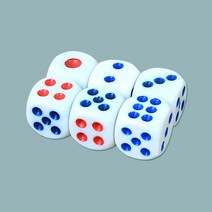 주사위 6개 1set