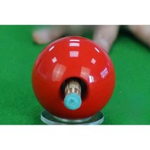 당구 자세교정기 구멍 뚫린 공 훈련기 연습 큐볼, 큐볼/화이트(57MM)
